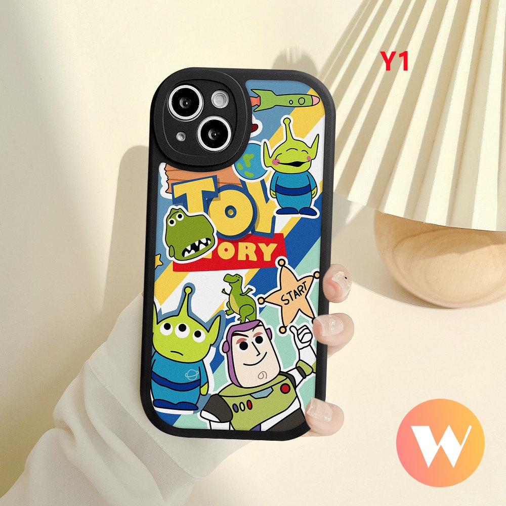 Case Untuk Realme C35 C31 C25 C11 C25s C30s C25Y C12 C30 C20 C17 C21Y 8i 7i 8Pro 5s 8 5 9i C17 6s 6i 5i 6 C21 C15 C2 C20A C3 GT Soft Tpu Kartun Toy Story Cute Manyo Cover Belakang