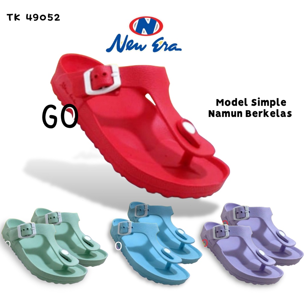 BB NEW ERA TK 49052 Sandal Japit VIRAL Wanita Sandal Wedgest MURAH Berkualitas