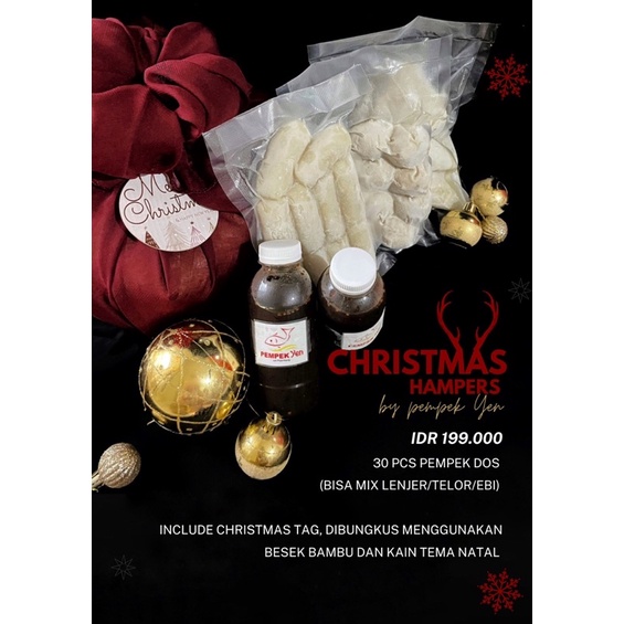 

HAMPERS NATAL PEMPEK DOS PALEMBANG