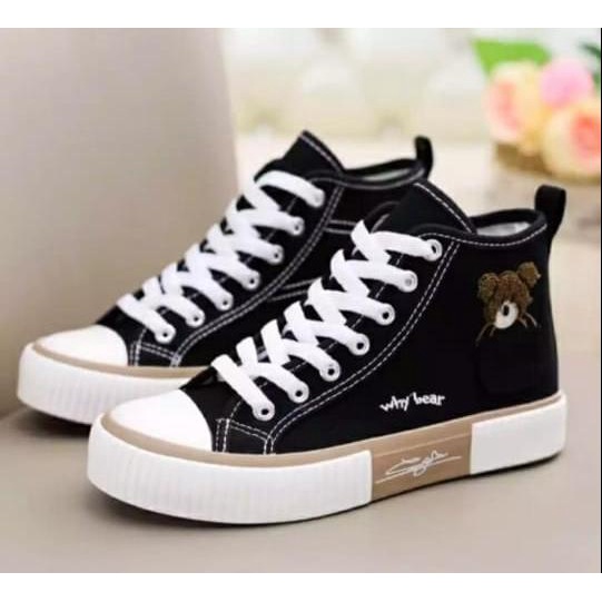 YASMINALSHOP11-  Sepatu Wanita Terbaru Boots Why Bear Trendi