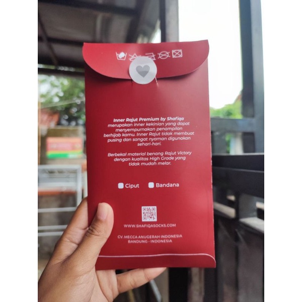 bandana Rajut Premium Ori Shafiqa / Inner Bandana Rajut Premium / Ciput Rajut Premium / Ciput Bandana Rajut Premium