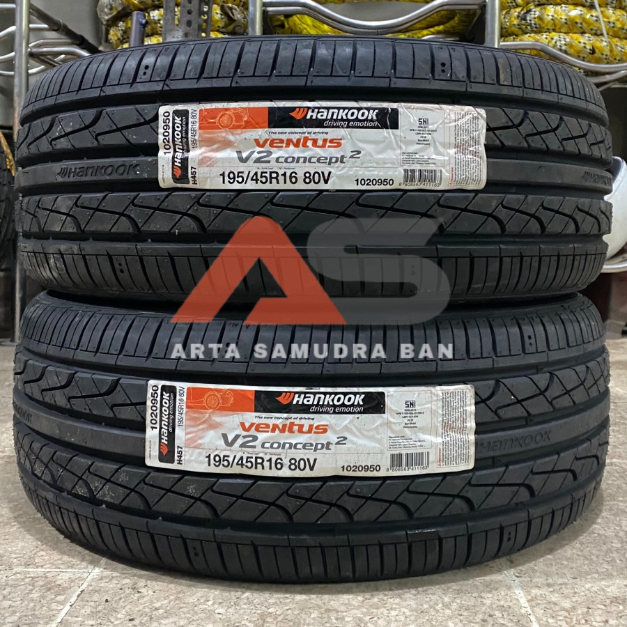 Ban Hankook Ventus V2 Concept 2 H457 195 / 45 R 16 R16