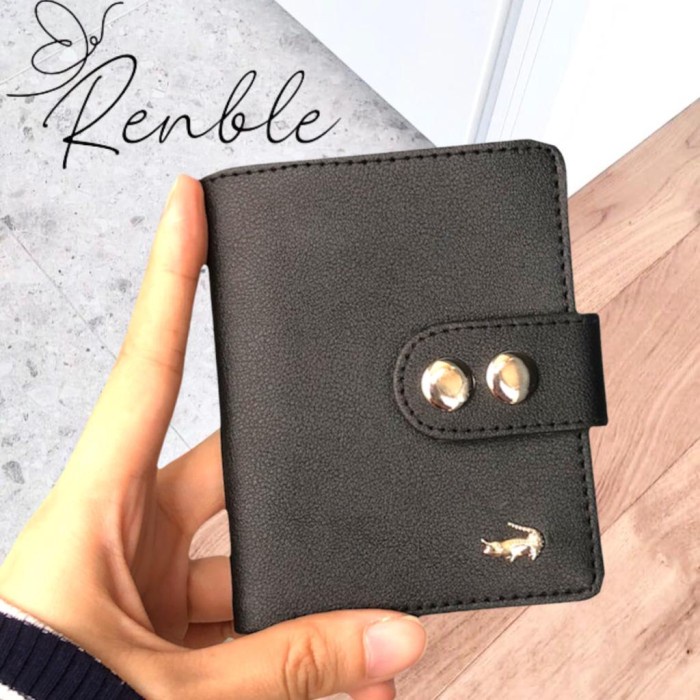 Branded Card Holder 2 Kancing Pria Dan Wanita