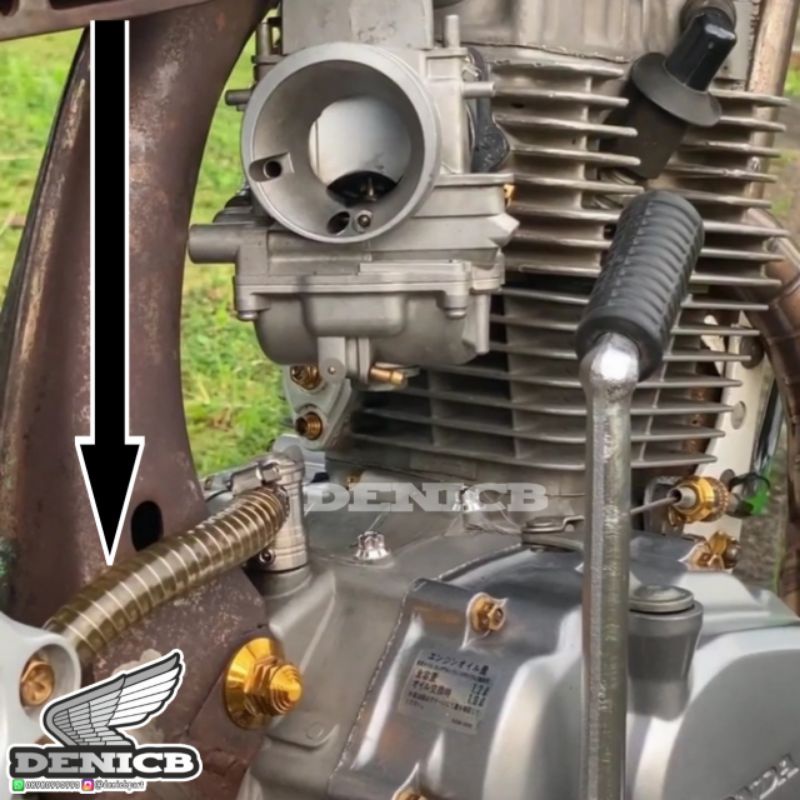 Selang hawa mesin universal toyox toyospring original CB GL MP TIGER