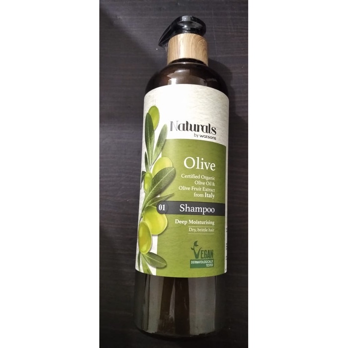 NATURALS SHAMPOO BY WATSONS/SHAMPOO WATSONS NATURALS 490ML - OLIVE