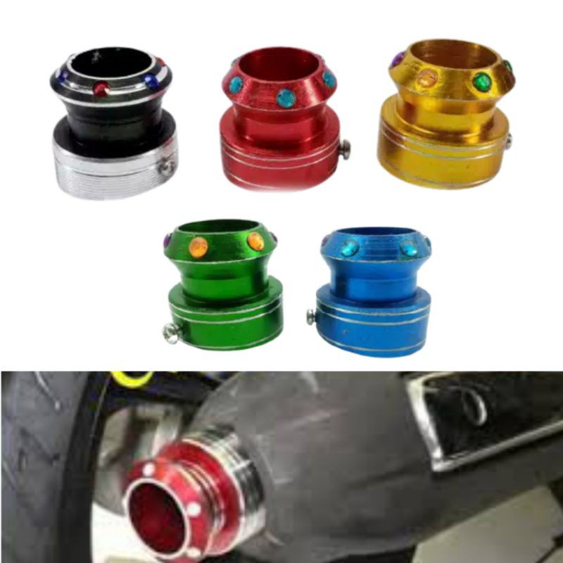 saringan corong racing metik universal standar - saringan corong knalpot metik - knalpot racing meti