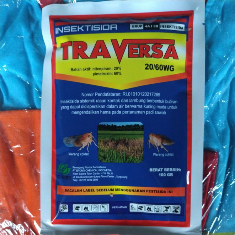 Obat hama wereng TRAVERSA 100GR+KAOS