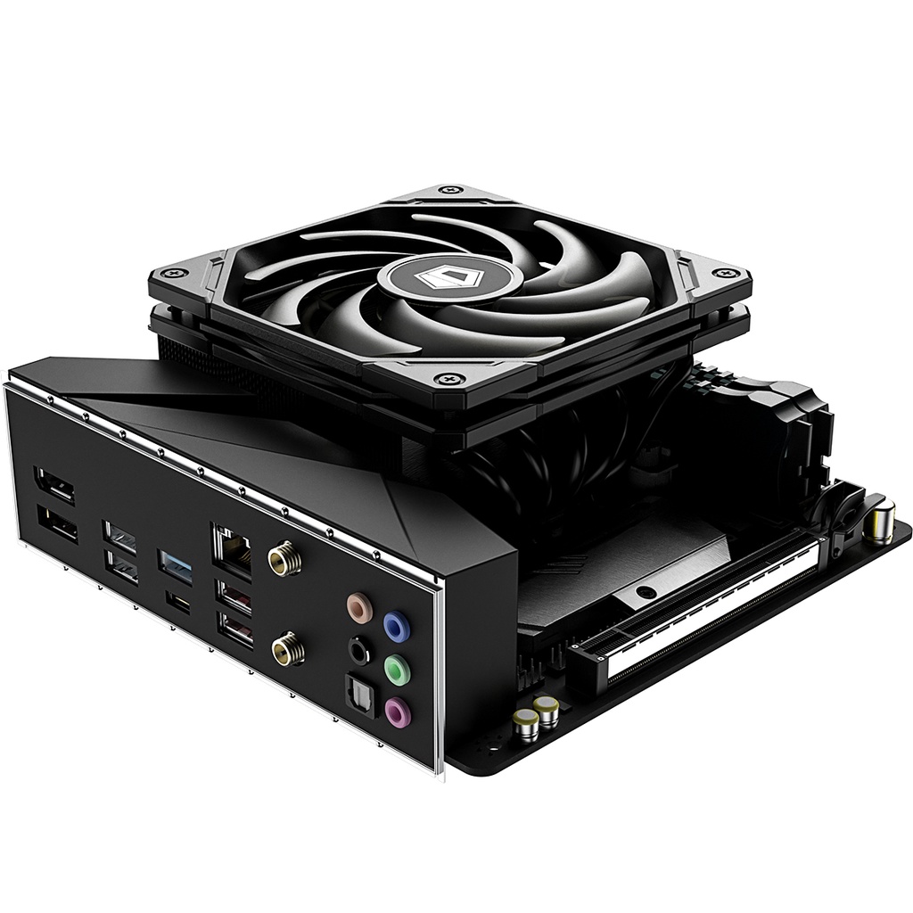 ID Cooling IS-55 IS 55 BLACK Low Profile CPU Cooler