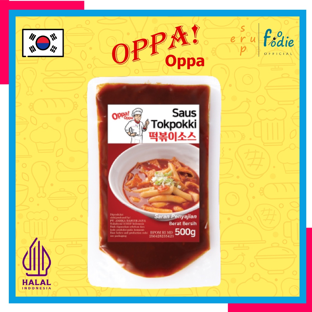 

SUPERFOODIE Saus Tokpokki / Bumbu Saos Tokpokki / Cemilan Bumbu SauceTokpokki / Jajanan Sehat Korean Food Bumbu Korea Tokpokki Berat 500 Gram