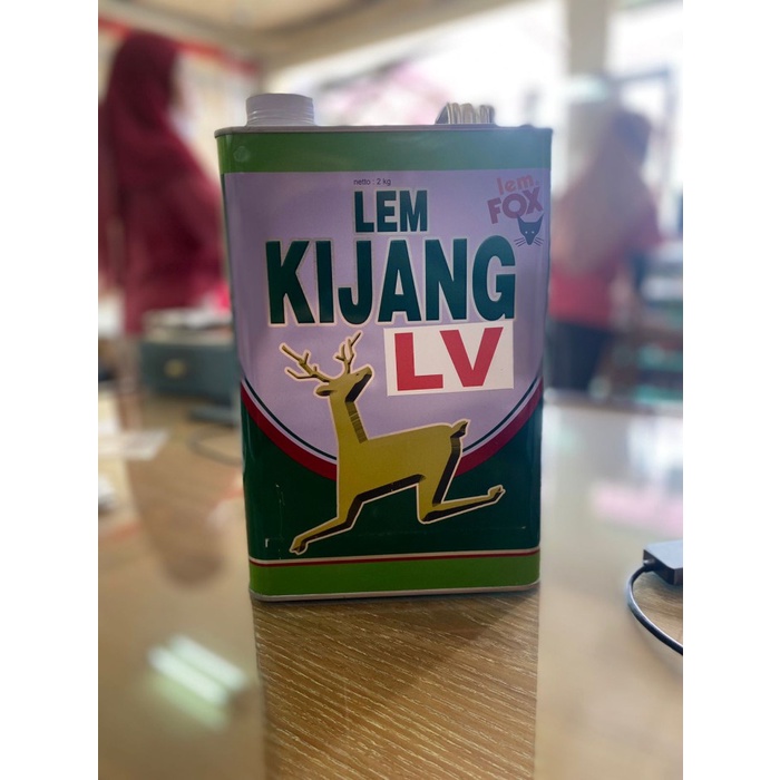 

M FOX KIJANG 2KG / LEM KUNING KARPET SENDAL KULIT KAYU HPL GALON