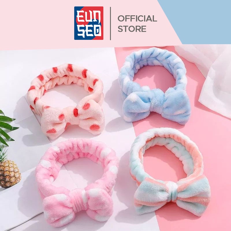 EUNSEO Bando Bulu Fashion Korea Lucu Bando Masker Bandana Cuci Muka Premium