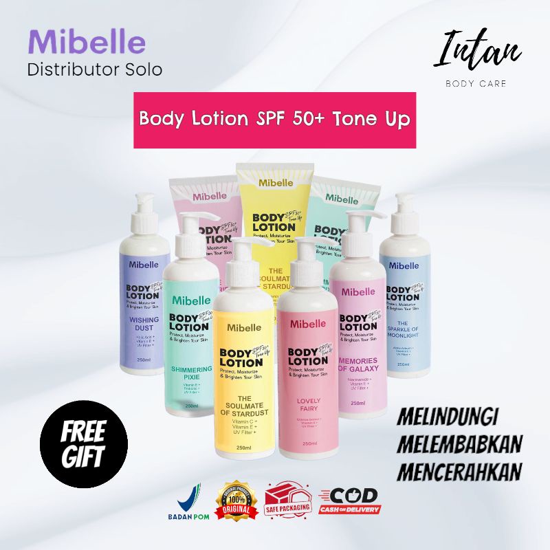 MIBELLE BODY LOTION SPF 50