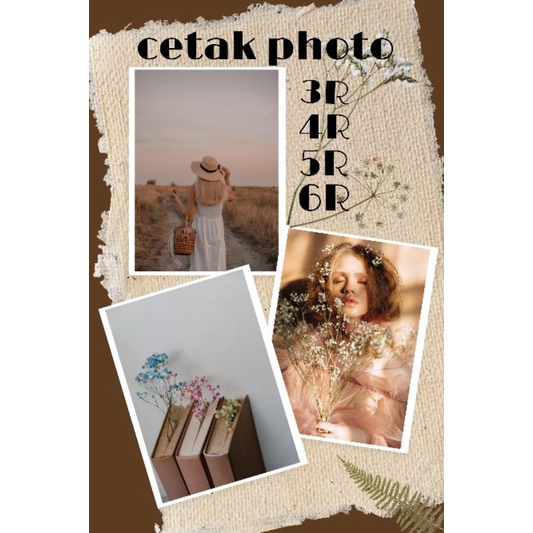cetak photo ukuran 3R 4R 5R 6R