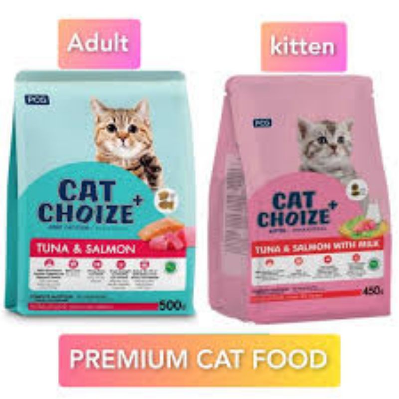 CAT CHOIZE+ Makanan Kucing Premium / Cat food Cat Choize Plus Adult & Kitten