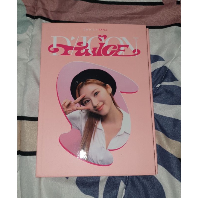 Dicon Mini 102 Twice Sana Photobook Binder Photocard