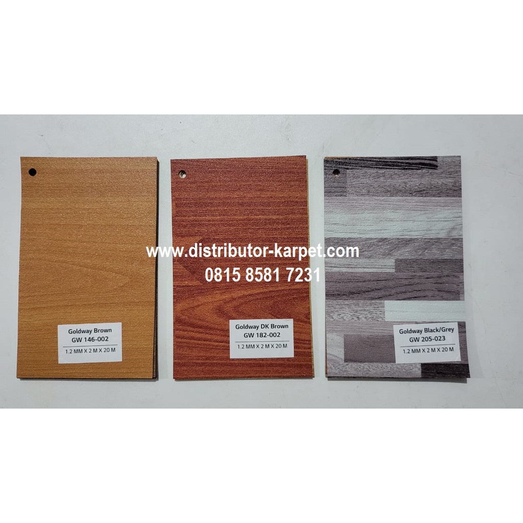 Lantai Vinyl Roll Korea ARNI Motif Kayu Tebal 1.2mm