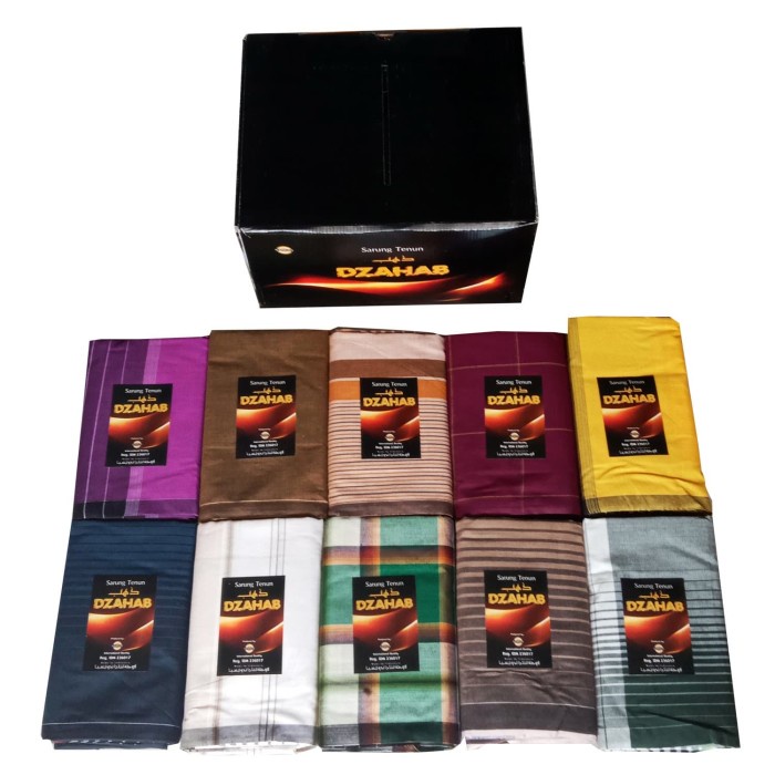 {FamilyStore} Dzahab Sarung Tenun GR Berkualitas