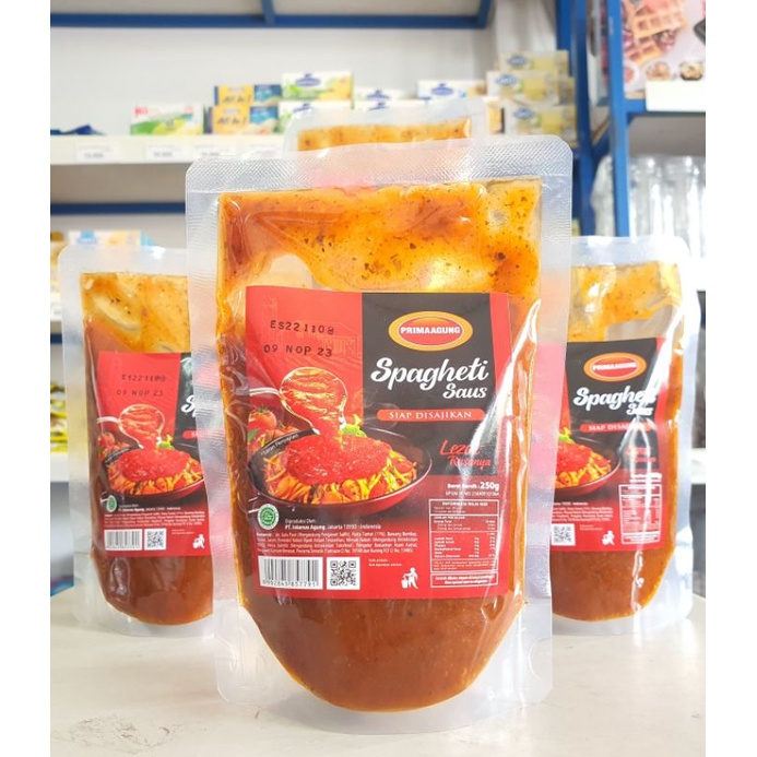 

Saus Spaghetty 250Gr Prima Agung / Saus Pasta Spaghetty 250Gr / Spaghetty Dressing 250Gr