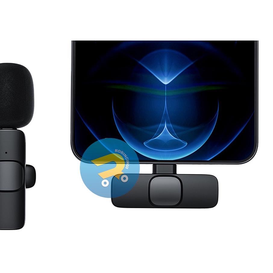 Jual WWA120 Mic Wireless Hp Vlog Youtuber Portable Mic for Iphone and