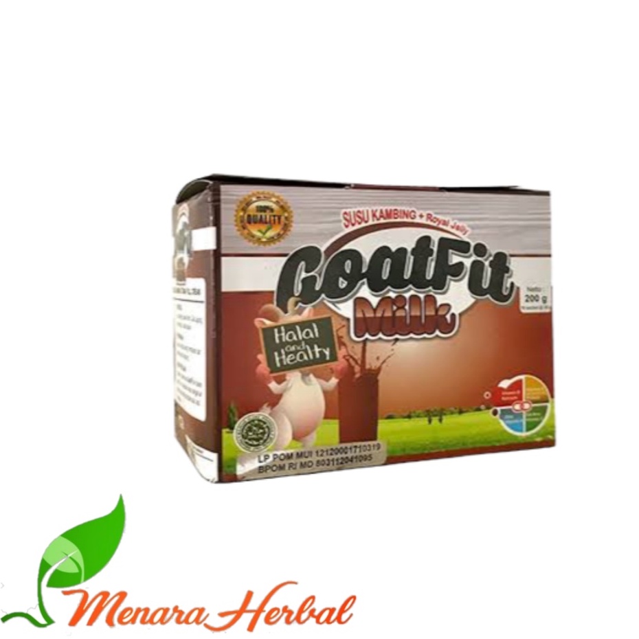 

Susu Kambing Etawa Goatfit Cokelat | Goat Fit Coklat Per Box 10 Sachet