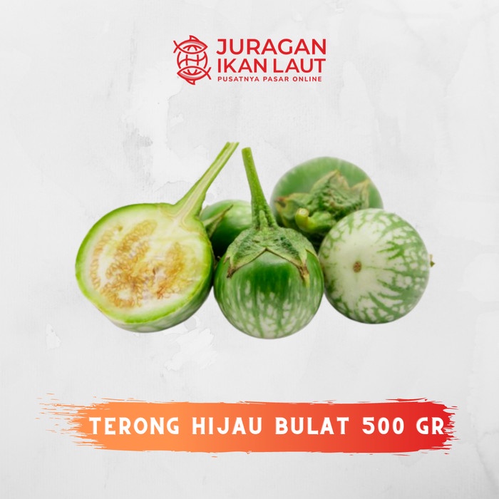 

Terong Hijau Bulat Segar Berkualitas - 500 Gram