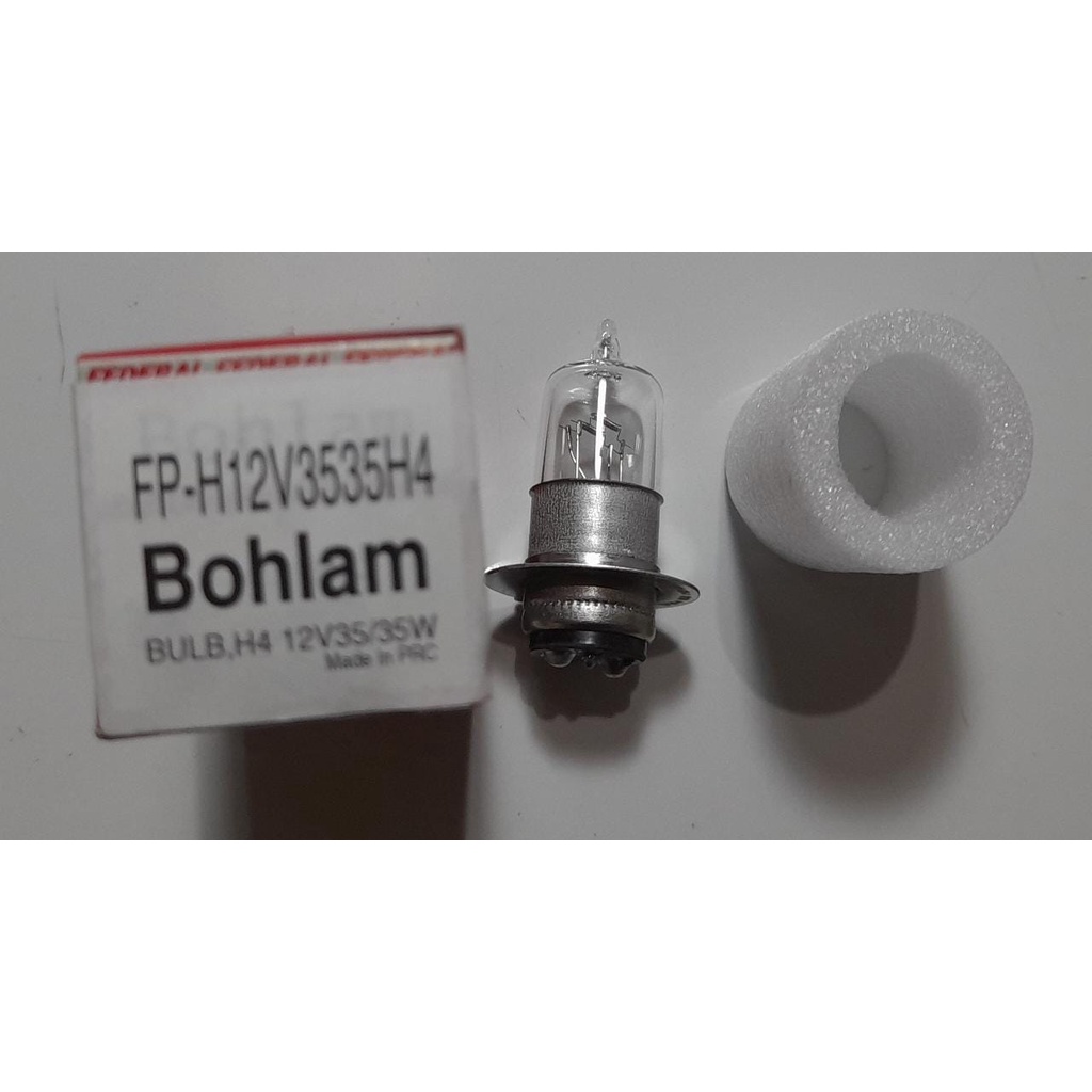 Bohlam Depan Lampu Dop Depan 12V 35W Halogen All Bebek Federal FP H12V3535H4