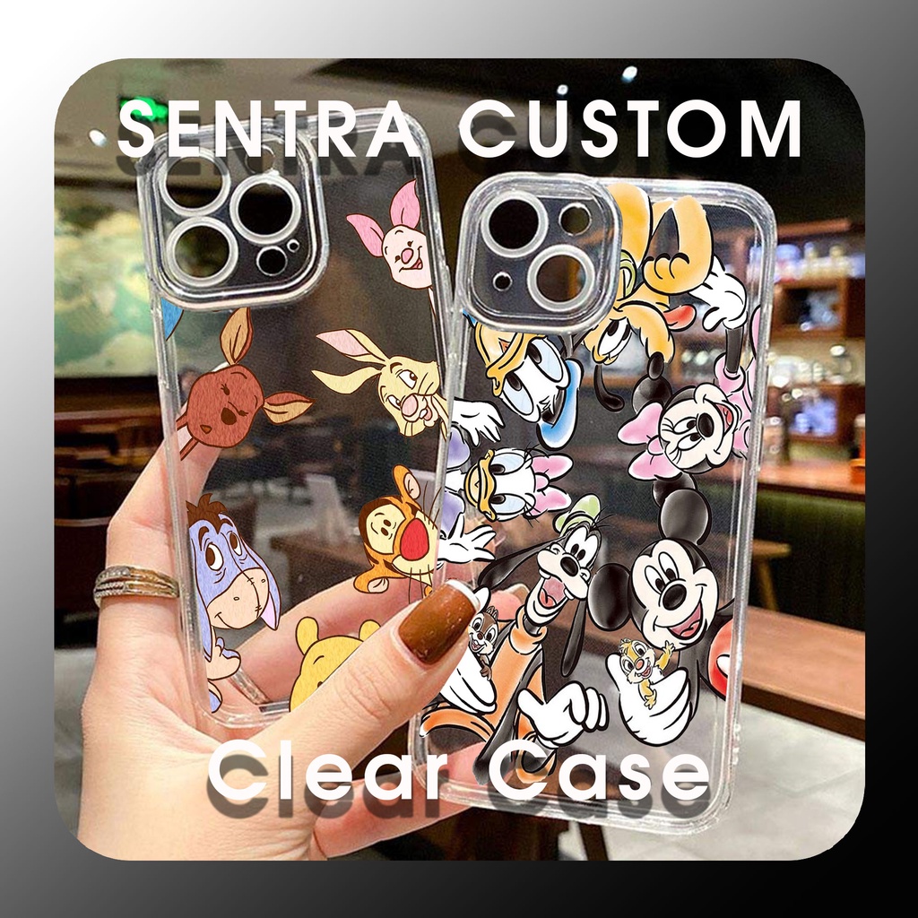 Clear Case Soft TPU SAMSUNG A33 5G A13 A13 5G A04S Karakter Kartun Anime DISNEY