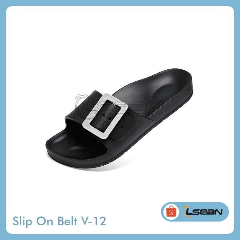 Sandal Wanita Slip On Belt V-12