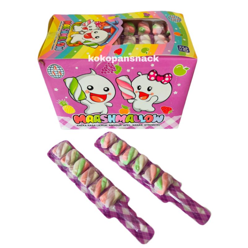 AAA MARSHMALLOW PEDANG BOX ISI 30