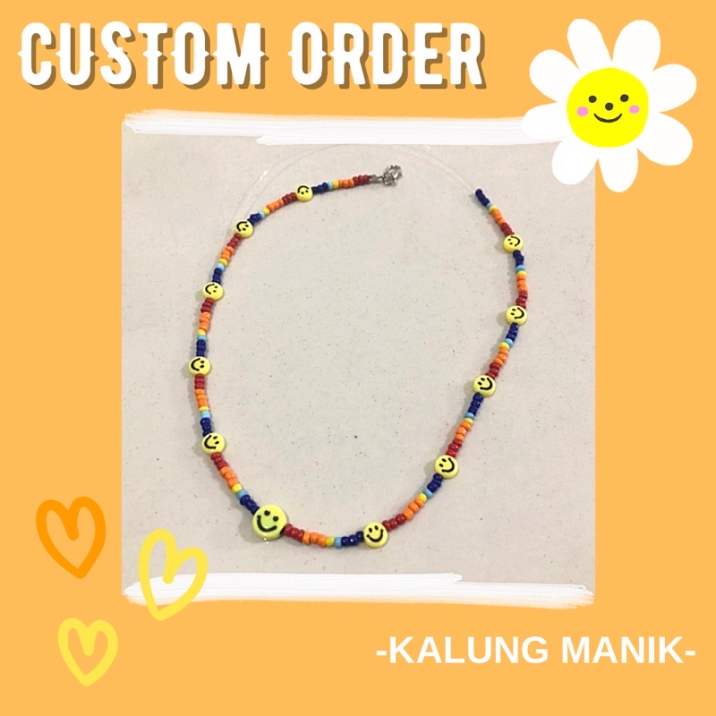 Custom Order Kalung Manik