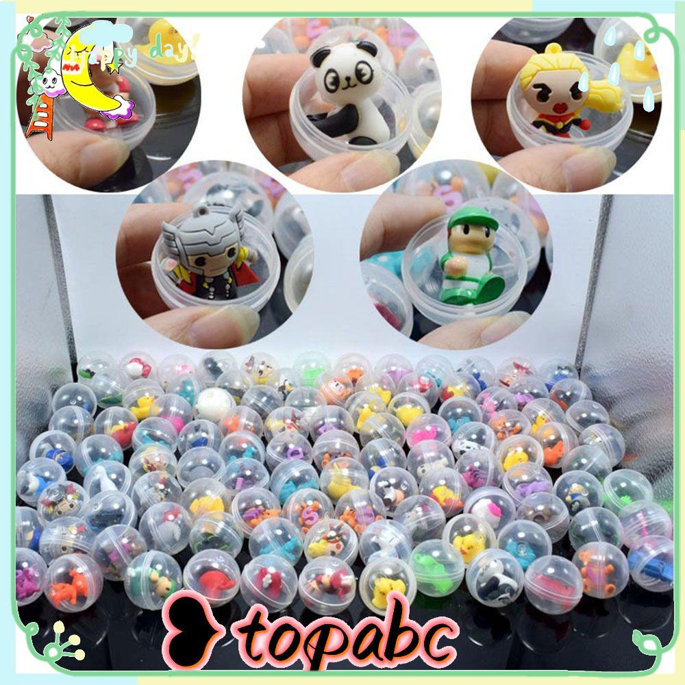 Top Capsule Egg Ball Games Kerajinan Tangan Dekorasi Pesta Hadiah Anak Gacha Ball