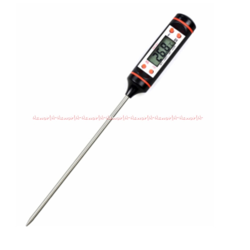 Celcio &amp; Co Alat Termometer Panggangan BBQ Alat Pengukur 22cm Alat Ukur Suhu Untuk Daging Pangang Barbeque Makanan Celcio Co Chelcio Thermometer Panjang