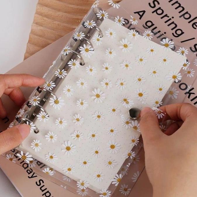 

Binder A5 6 Ring Jelly Daisy Version