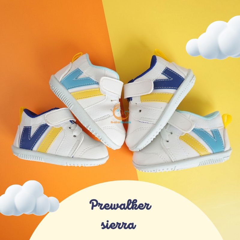 Sepatu anak Casual SIERRA / Sepatu bayi Fashion Bisa Bunyi Jika di Injak / Sepatu Prewalker Bayi Bunyi