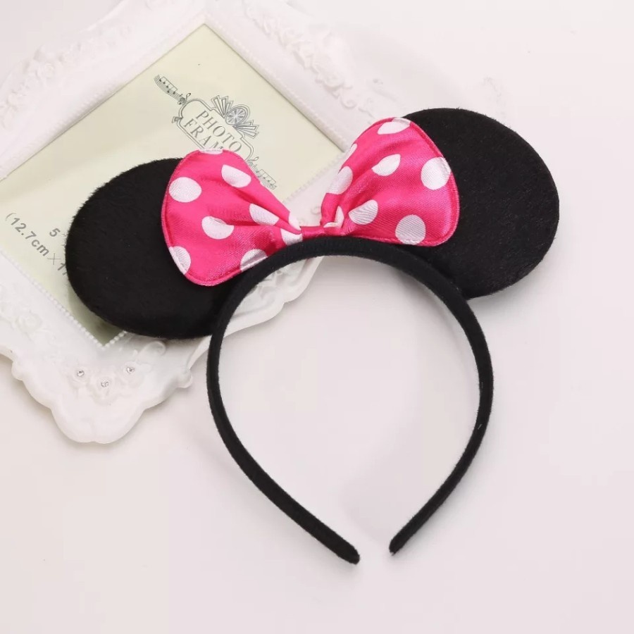 BISA COD - BANDO MINNIE MIKI MOUSE BANDO ANAK PEREMPUAN LUCU - BANDO ANAK TERMURAH - BANDO TERLARIS - BANDO ANAK IMUT 3 4 5 6 7 8 THN