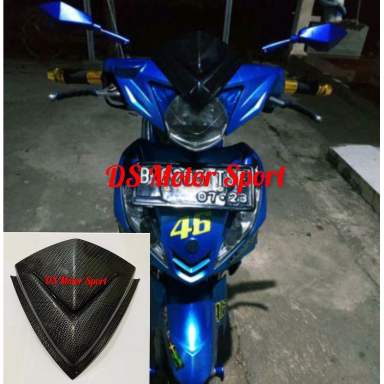 VISOR JUPITER MX OLD MODEL TERBARU CARBON WINDSHIELD JUPITER MX OLD MODEL TERBARU CARBON