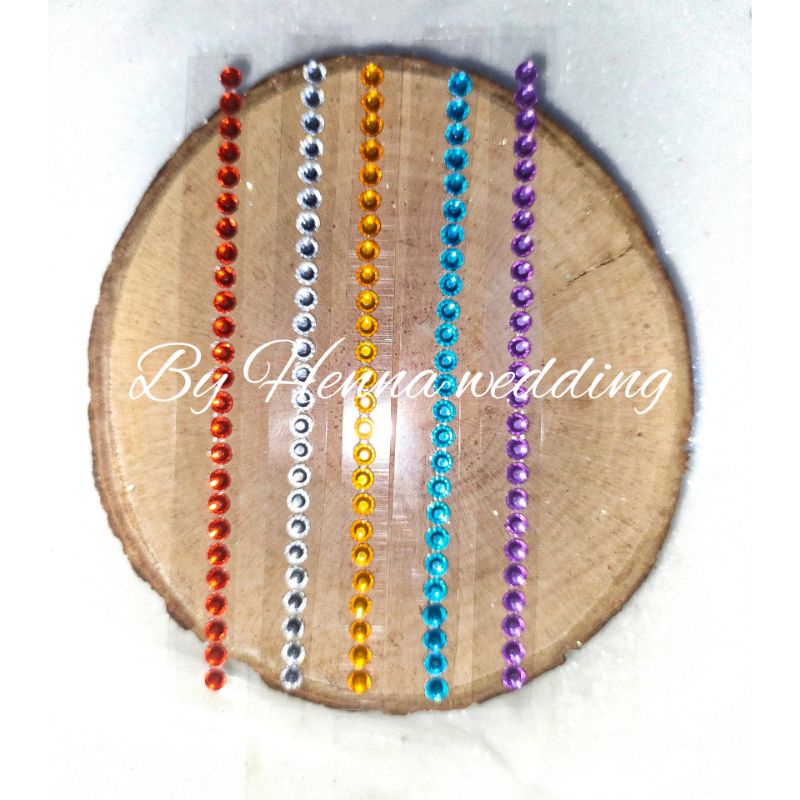 Manik GEMS Henna 3mm untuk mempercantik henna