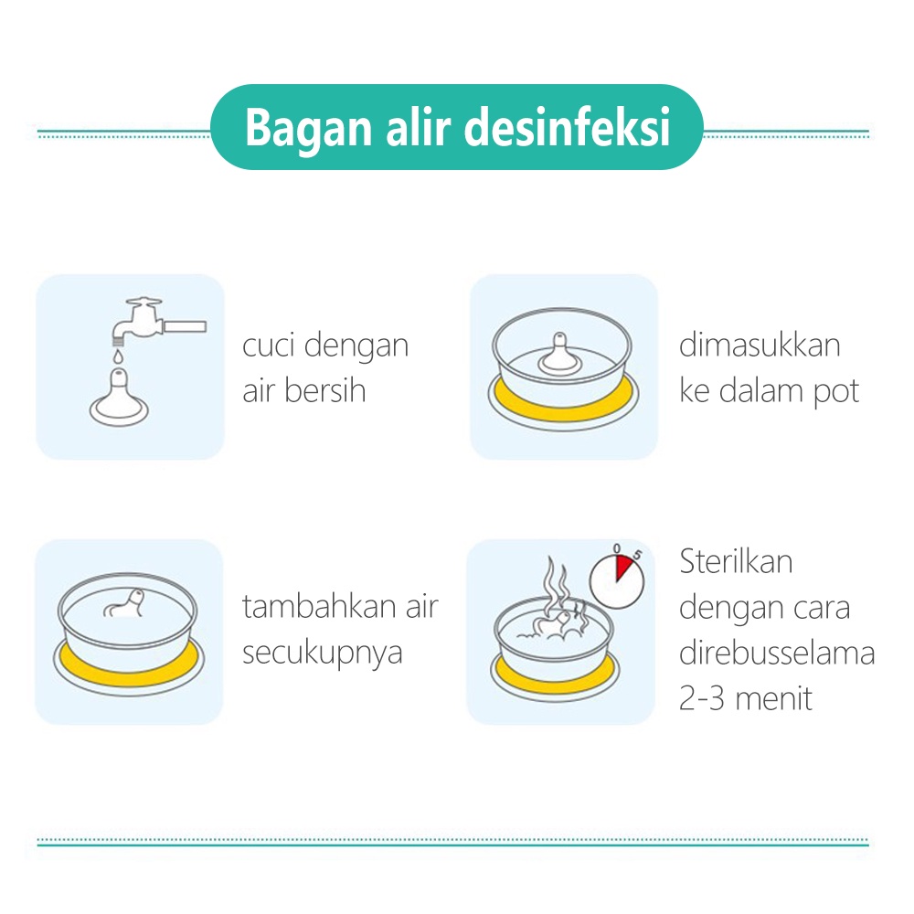 Lakhu 3.7cm bulat dot bayi nipple dot bayi slim neck