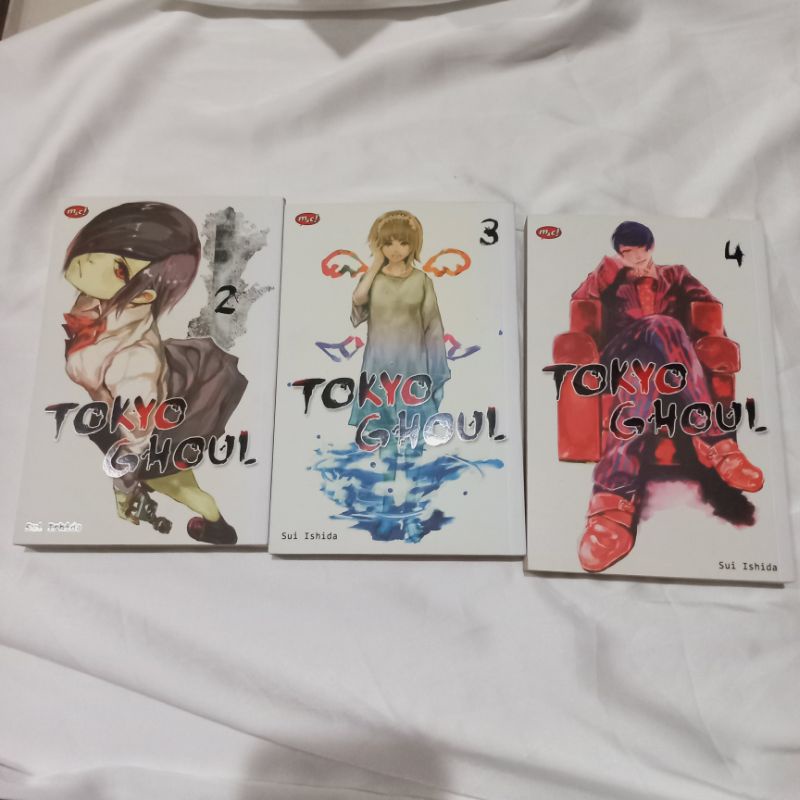 Komik Tokyo Ghoul Vol 2, 3, 4