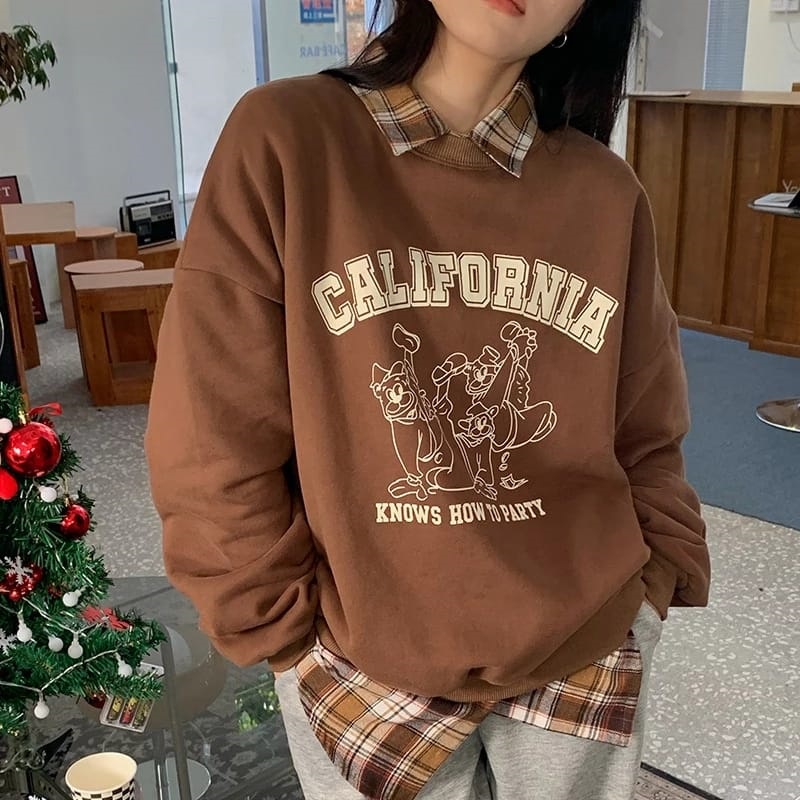 Sweater Wanita Grosir Berkualitas - California Knows Moca