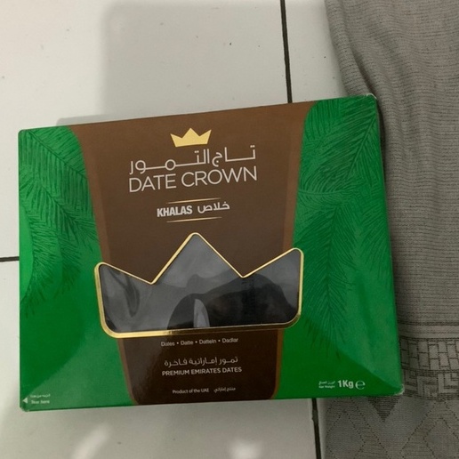 

Date Crown Khalas Jenis Kurma Ngak Terlalu Kering Isi 1kg