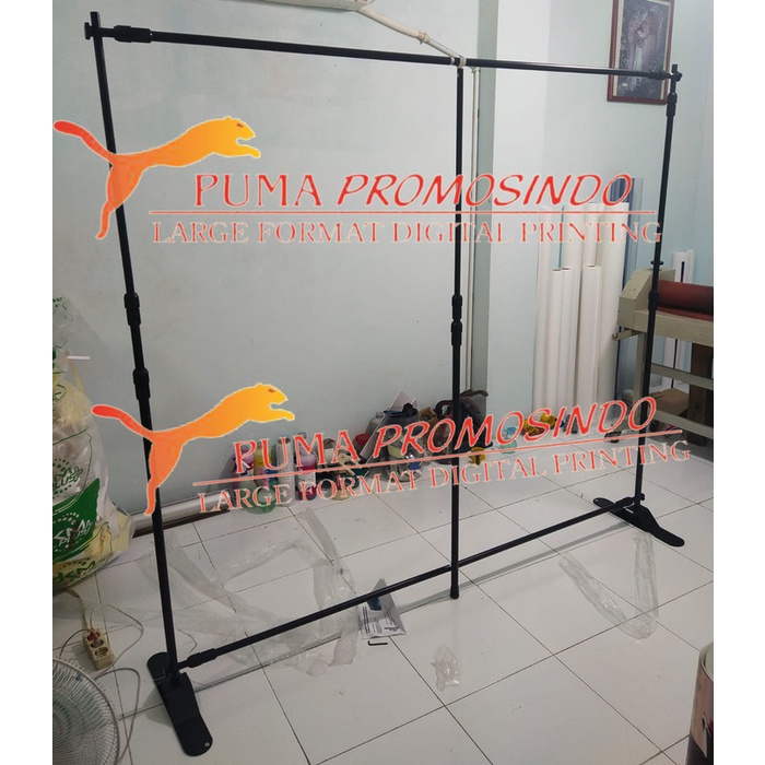 BACKLL /JUMBO BANNER STAND UK 3X3/BACKDROP/TRIPOD BANNER 3x3