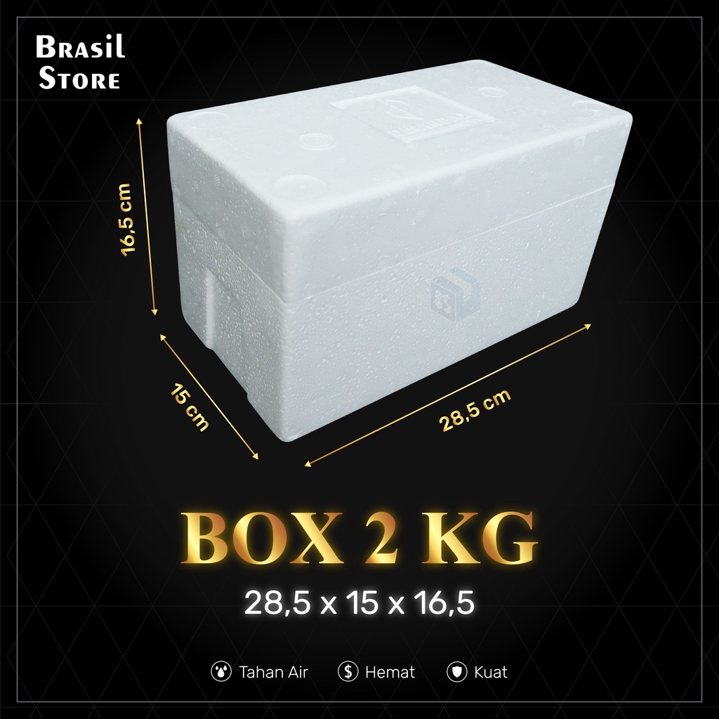 Jual Box Styrofoam 2kg | Shopee Indonesia