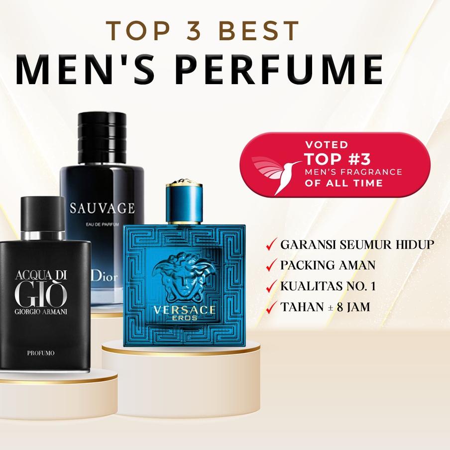 Jual Model Baru VOTED TOP 3 BEST Men Perfume of ALL TIME [ALL TIME