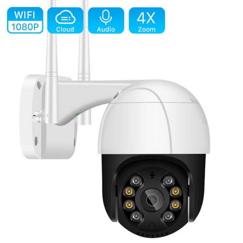 IP Camera CCTV Wifi OUTDOOR ICSEE 1080P PTZ Speed Dome Wireless Full HD Onvif