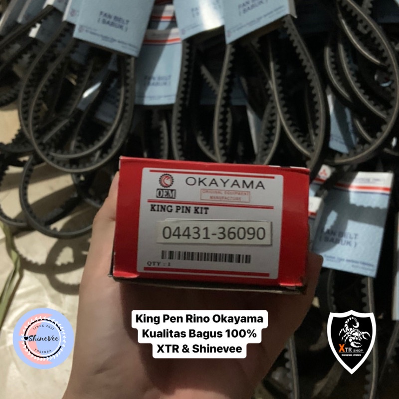 King pen Okayama Rino King Pin Dyna Kingpen Rhino kualitas Bagus 100%