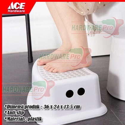 Bangku Pijakan Putih Bangku Plastik Bangku Tangga Plastik By Azko Indonesia