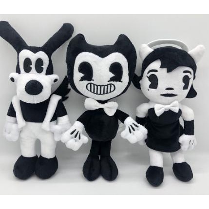 Mainan Boneka Stuffed Plush Bendy The Ink Machine Boris Action Figure