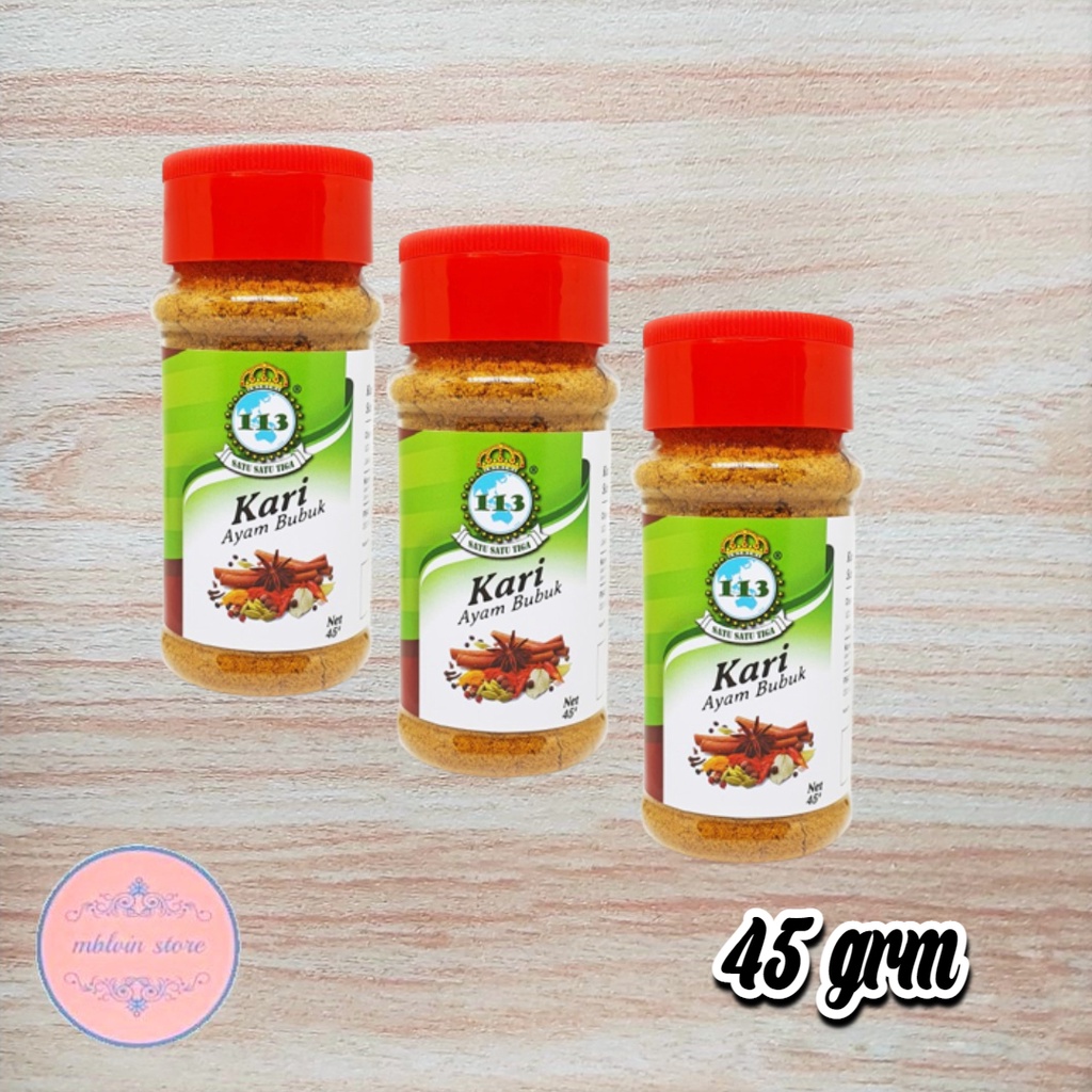 

Kari Ayam Bubuk / Chicken Curry Powder 45 Gram