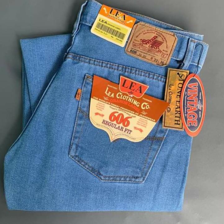 Stok Terbaru PROMO - Celana Jeans Panjang Lea levis emba Standar Pria Original Size 28-38 Bisa Bayar